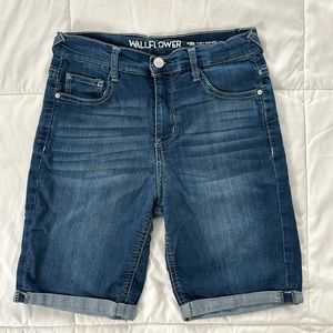 Wallflower High Rise Jean Shorts for Women - Size 7